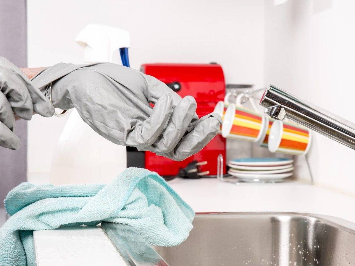 coronavirus limpiar cocina